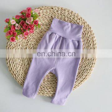 New Wholesale Baby Pants High Waist Protect Baby Belly Trousers 0-6 Months Baby Pant photo-5