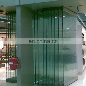 Frameless glass sliding folding doors manufacturer