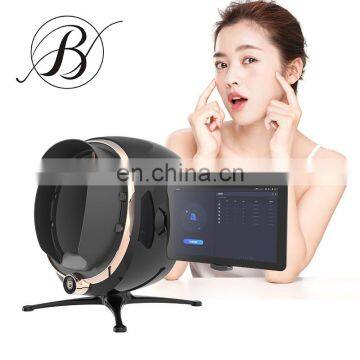 Most Professional Portable Magic Mirror Skin Analyzer Machine Skin Scanner Test Equipment Skin Wrinkle Analysis Acne Analysis