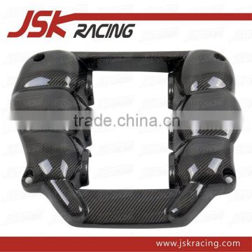 2008-2013 MINES STYLE CARBON FIBER ENGINE COVER FOR NISSAN GTR R35(JSK220998)