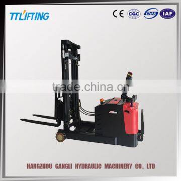 chinese popular stand on reach forklift with CE