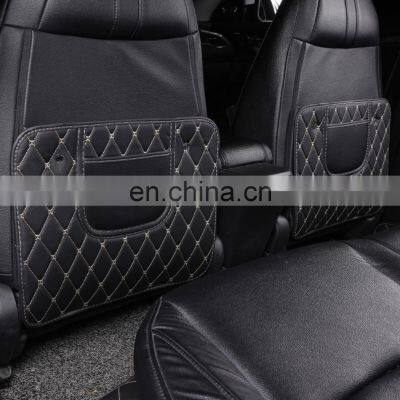 Back Seat Protector Car Seat Kids Baby Kick Mat Auto Cleaning Cushion Cover Set photo-2