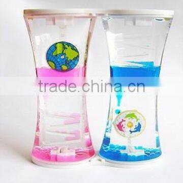 Floating Hourglass, Liquid Sand Timer