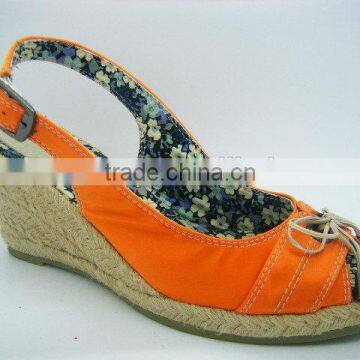 2016 High Heel Wedges Espadrille Women's Casual Shoes photo-3