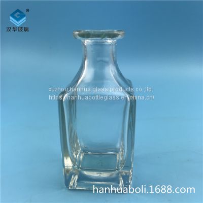 Manufacturer direct selling  140ml square aromatherapy glass bottle Non fire rattan glass aromatherapy bottle manufacturer