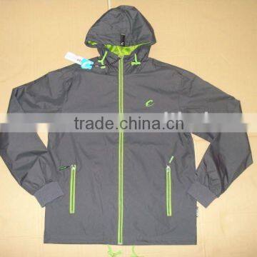 mens shiny nylon jacket for spring 2013