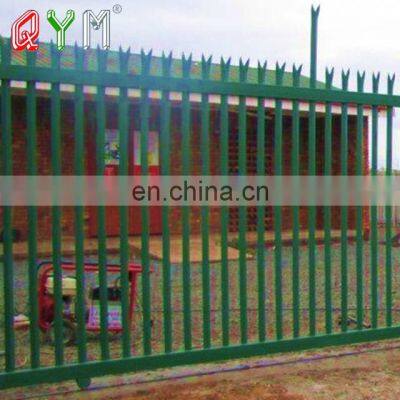 Decorative Garden Fencing Steel Palisade Fence Prices