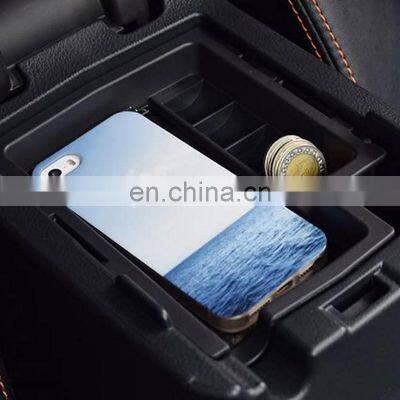 Interior Accessories Parts Silicone Armrest Rest Storage Box Center Control Console Organizer Tray For Subaru Crosstrek 12-17 photo-5