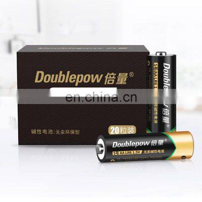 Wholesale lr06 aa size am5 1.5v aa size alkaline battery lr6 in Shenzhen factory