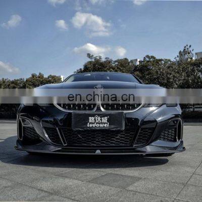 For BMW New 3 Series G20 G28 Diamond Grille Car Front Bumper Grille 320i 325i 330i