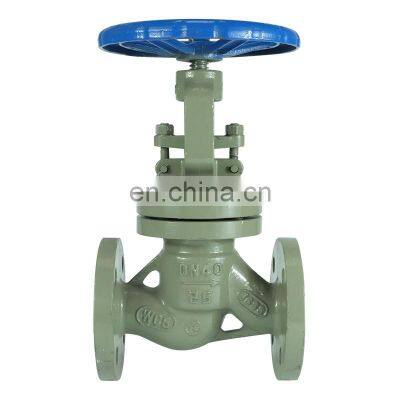 DKV PN10 PN16 Ductile Cast Iron GGG50 DKV Hand wheel Resilient Seated DIN Water Seal Globe Valve