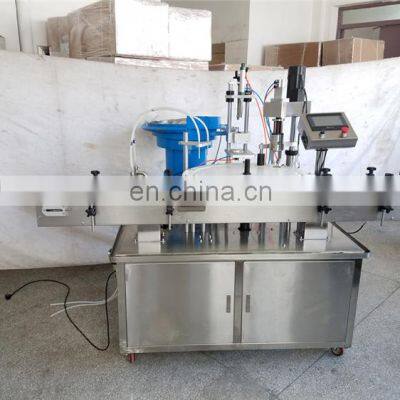 YTK-AFC980 5-50ml 2 Head Automatic Carousel Filling Capping Machine Small Round Bottle Liquid Filling Machine photo-5