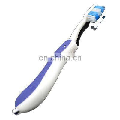 Folding tooth brush travel toothbrush for hotel