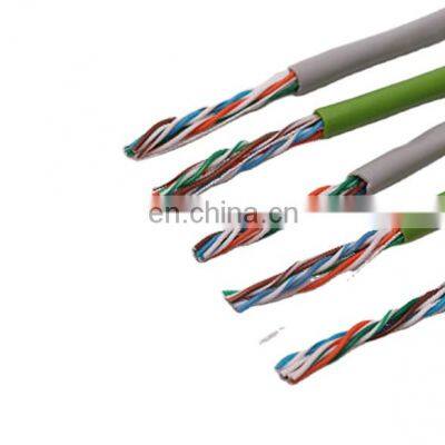 Hot selling Guangdong utp cat5e lan cable cat5 cable CU CCA CCS ethernet cable