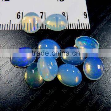 ethiopian Opal 8x10 mm oval cabochon