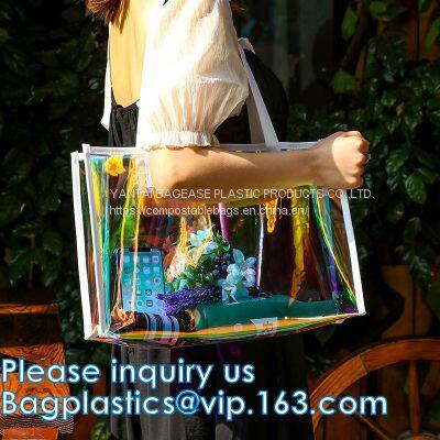 Fashionable Design Luxury PVC Handbag Purse, Organizer Dust Cover, Bag Protector, Magnetic Snap Closure photo-4
