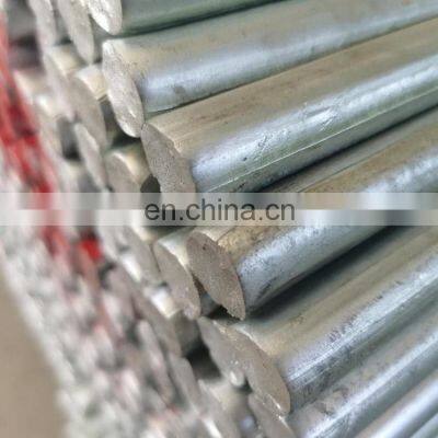 Hot Rolled Diameter 12mm Zinc Bar SGCC Dx51D Dx52D Dx53D Dx54D Galvanized Steel Round Bar
