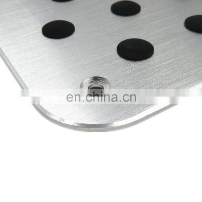Car Accessories Stainless Plate Pedal Pad Car Floor Mat Antiskid Foot Pedal Metal Foot Pedal photo-2