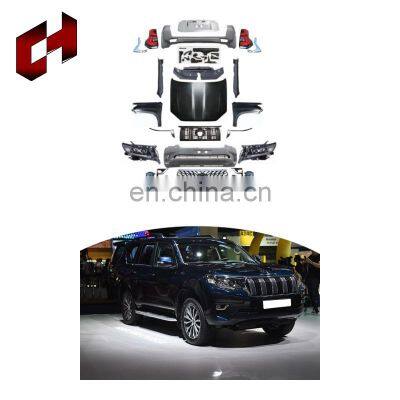 CH High Quality Auto Parts Exhaust Tips Wing Spoiler Side Skirt Headlight Body Parts For Toyota Prado 2010-2014 To 2018