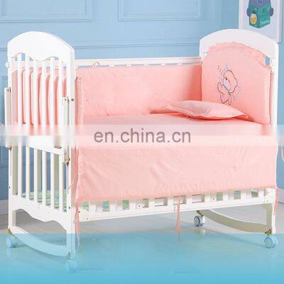 Kid Wooden Furniture Children Babies and Kids' Cribs for Kids Furniture Baby Sleeping Bed photo-5