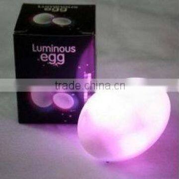 Magic 7 Colors Luminous Egg Funny Tricky Changed Color Easter Egg