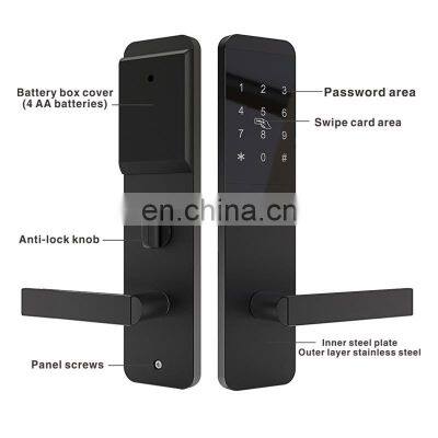 Security Ble Ttlock App Rfid Card Electronic Digital Hotel Lock For Hotel Apartment Airbnb photo-5
