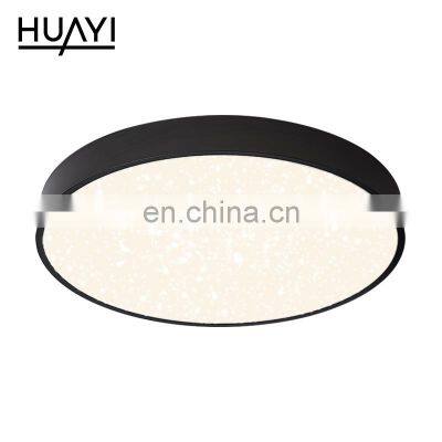 HUAYI Nordic Style 24w Living Room Bedroom Indoor Ceiling Surface Mounted Modern LED Ceiling Light