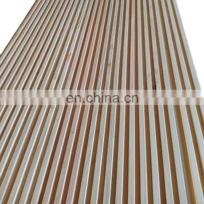 Solid wood grating wall panel WPC bamboo wood PVC great wall interior wall panel