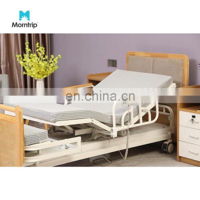 Morntrip brand With Cardiac Chair Position And Height Adjustable Electric Used Full Function For Disabled Patient Nursing Bed