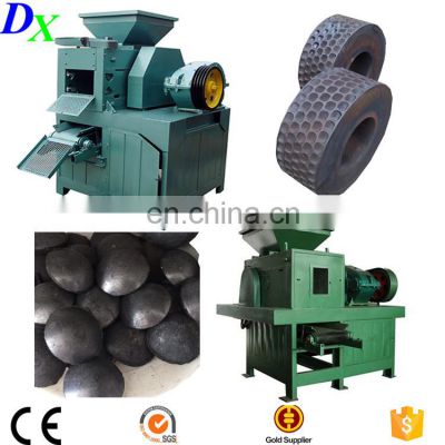 ball pillow shape double rollers manual briquettes machine for sale