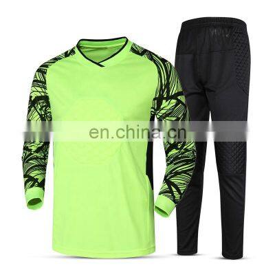 OEM Service Football Soccer Goalkeeper Jerseys Uniform Long Sleeves Goal Keeper Jerseys Uniform photo-4