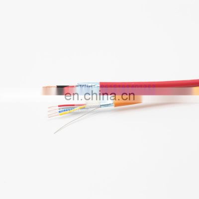 Commercial Applications Fire Alarm Cable Unshielded Power Limited Solid Bare copper PVC insulation Jacket with rip cord