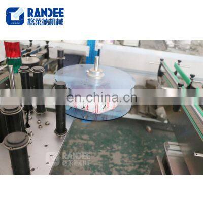 Automatic Round Square Bottle Self Adhesive Sticker Double-sided Labeling Machine for Packaging Water Filling Line photo-3