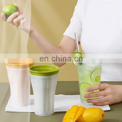 2022 Introducing Manufacturer Wholesale Organic Reusable Logo Smoothie Custom Cups