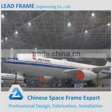 Top quality long span steel arch hangar