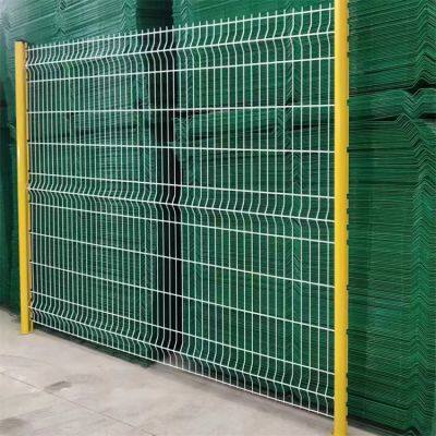 Factory garden security Dip plastic peach pillar farm enclosure fence