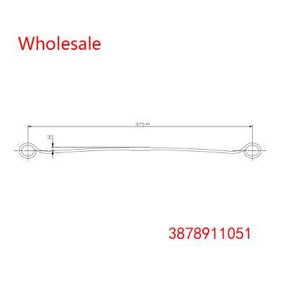 3878911051 Cabin Axle wheel parabolic spring arm of  Heavy Duty Vehicle Wholesale For Mercedes Benz