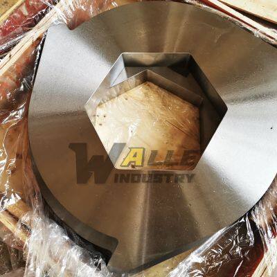 Metal Plastic Crusher Double Shaft Pet Bottle Grinding Multipurpose Tire Shredder Tyre Crushing Machine