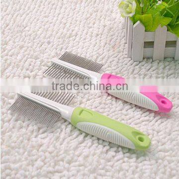 Pet stainless steel double-sided needle comb,Pet products