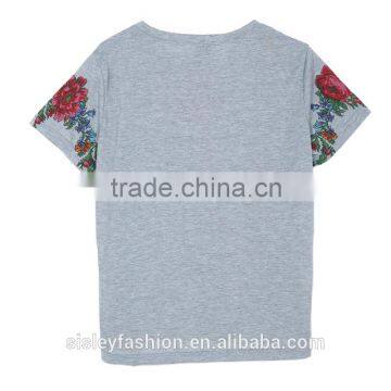 OEM Manufactuer High Quality Printing t Shirt With Wholesale Price Cotton t Shirt TS022 photo-6