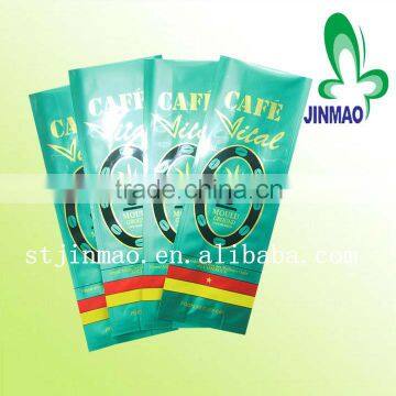 Customized Durable Side Gusset Plastic Coffee Packaging Bag