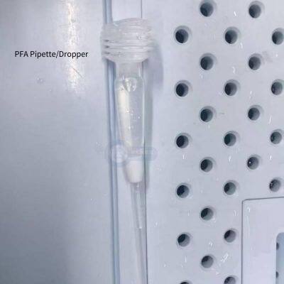 Pfa Pipette, Teflon Straw, Fluororesin Dropper, Corrosion-resistant and Customizable, Renike photo-2