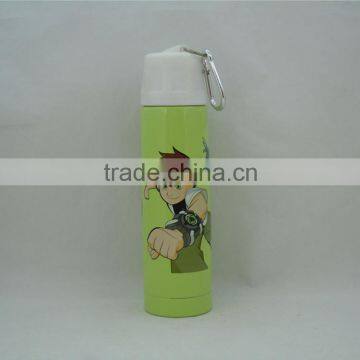 2016 Newly Multicolor Fashional Irregular Double Wall Stainless Steel With Carabiner Vacuum Flask photo-2