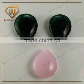 Special gemstone colorful glass gems for jewelry setting