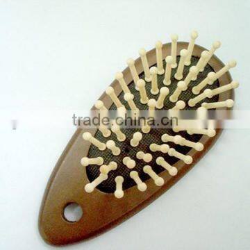 Natural wooden hair brushes wholesale child