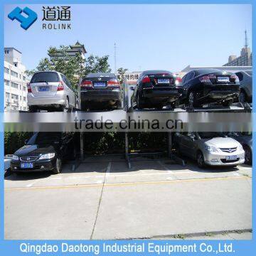 Mechanical Double Stacker Hydraulic Car Parking Lift photo-5
