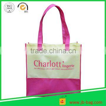 Eco Friendly Non Woven Bags Wholesale Custom Printed Non-Woven Shopper Tote Bags Promotional Non-Woven Shopping Tote Bags
