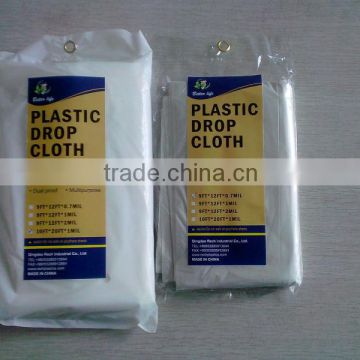 HDPE decorative drop cloth