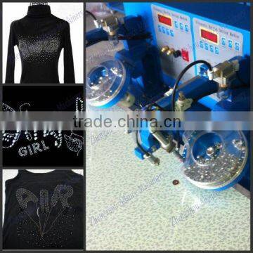 2015 advanced hot fix setting machine for fixing red and blue rhinestone