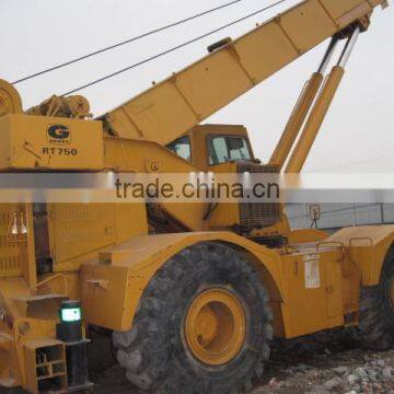 Used Condition Year 2002 Grove RT750 50t Terrain Crane in Shanghai for Sale With Good Condition and High Quality photo-2